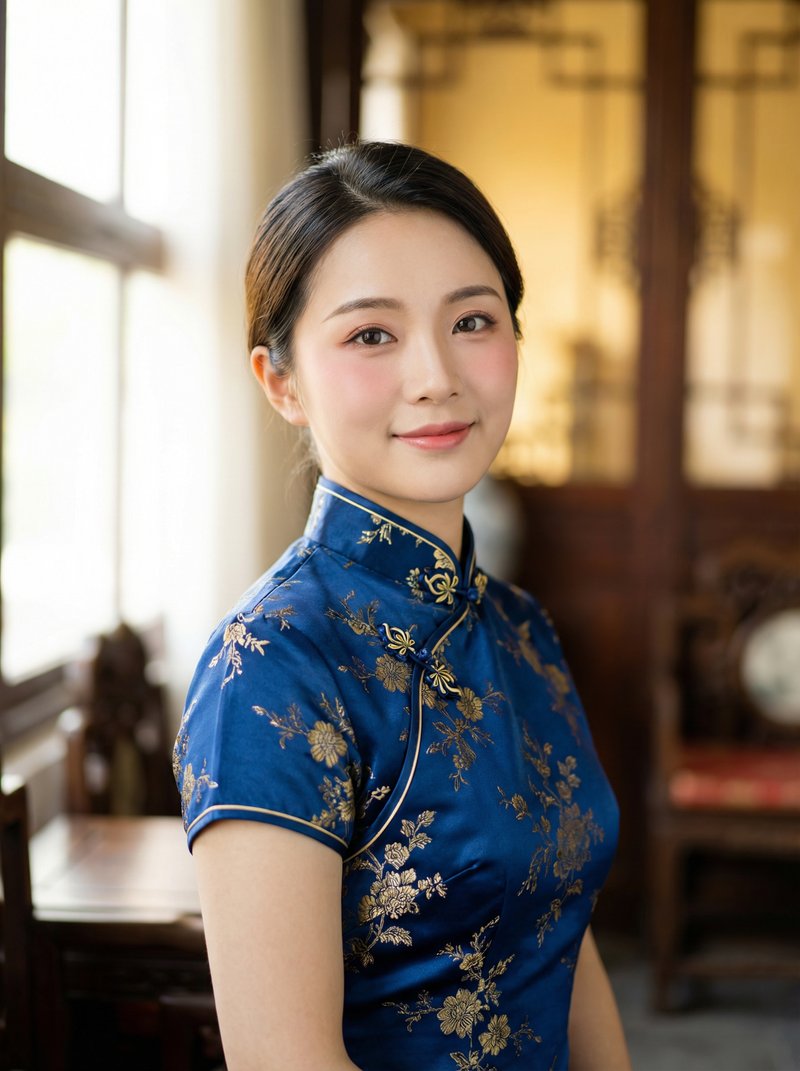 双飞旗袍写真视频