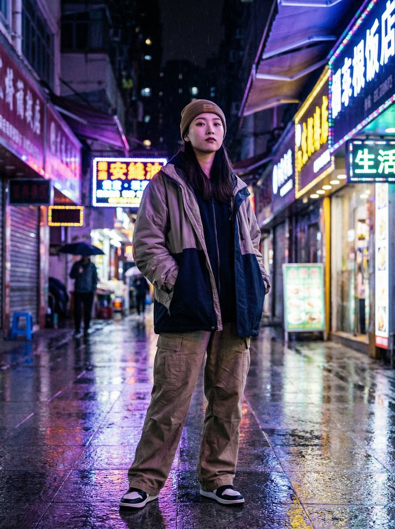 双飞时尚街拍写真